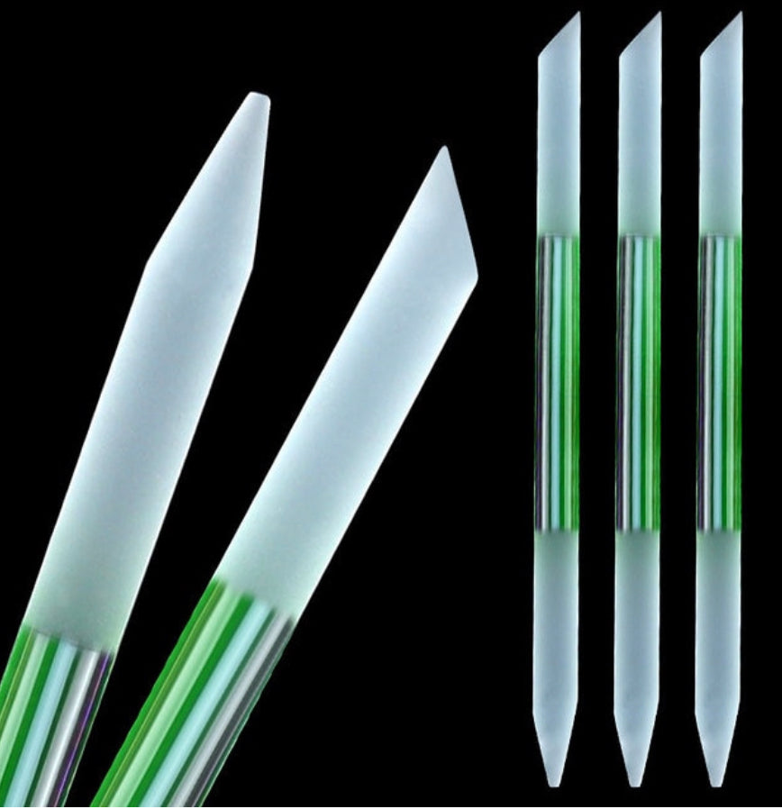 Glass nail tools