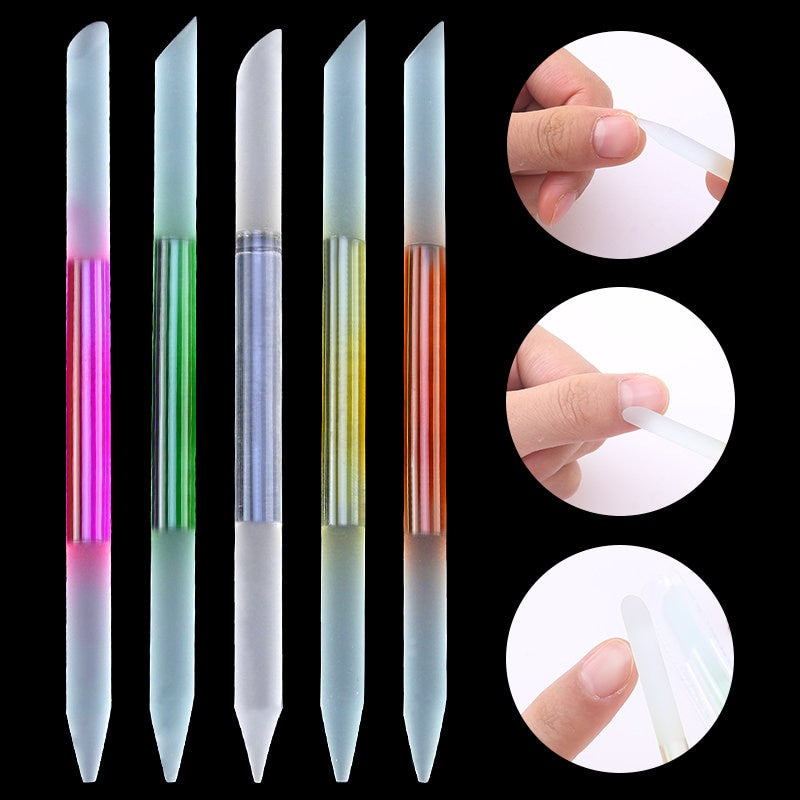 Glass nail tools