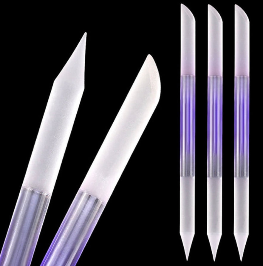 Glass nail tools